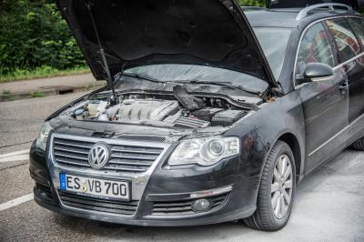 Deizisau: Pkw Brand Schnell geloescht